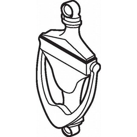 Don-Jo 2-1/4" x 3-7/8" Door Knocker 1613605